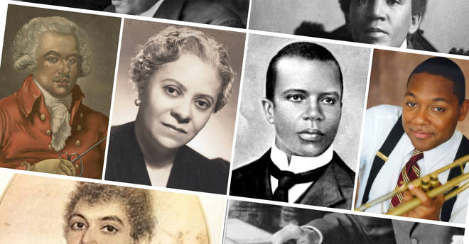 Collage of Black Composers