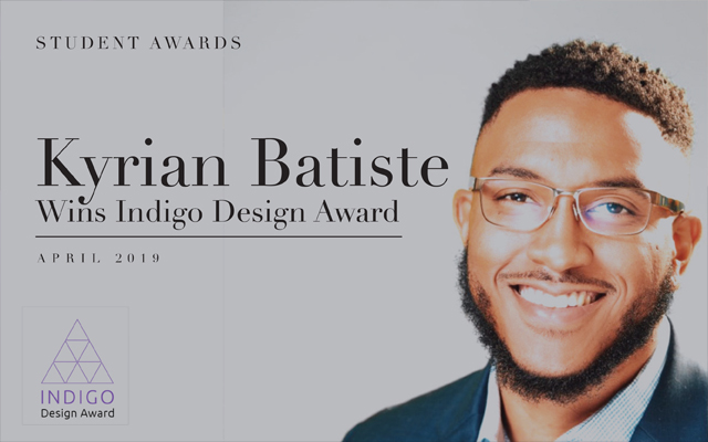 Kyrian Batiste Indigo Award 2019