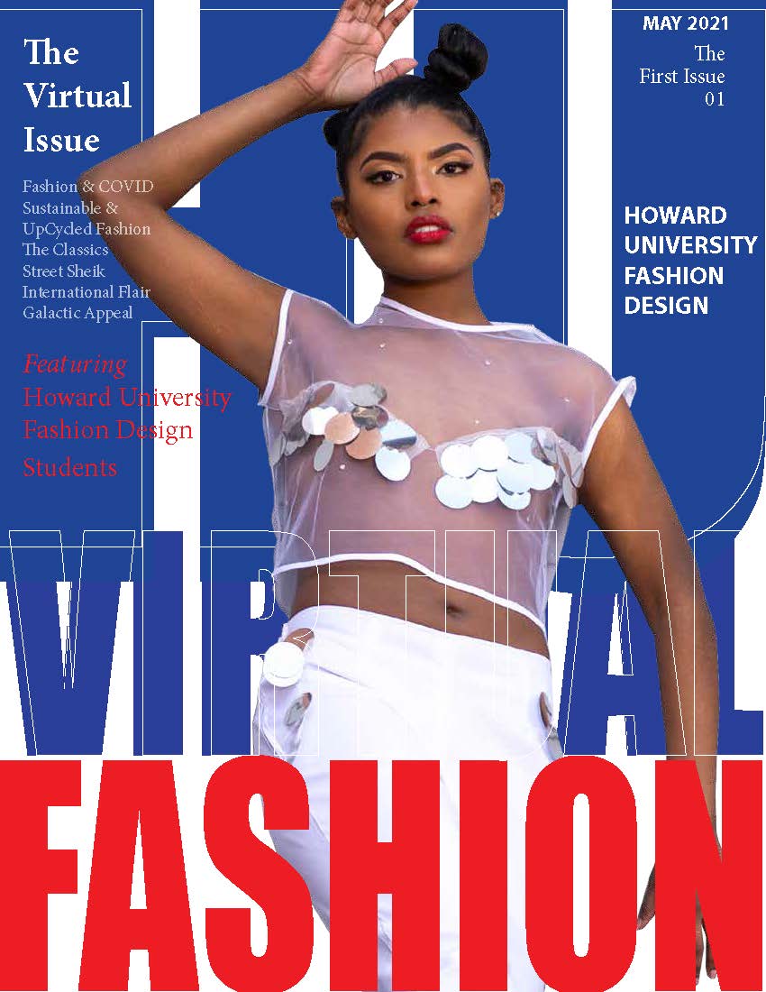 Virtual Fashion Magazine Cover