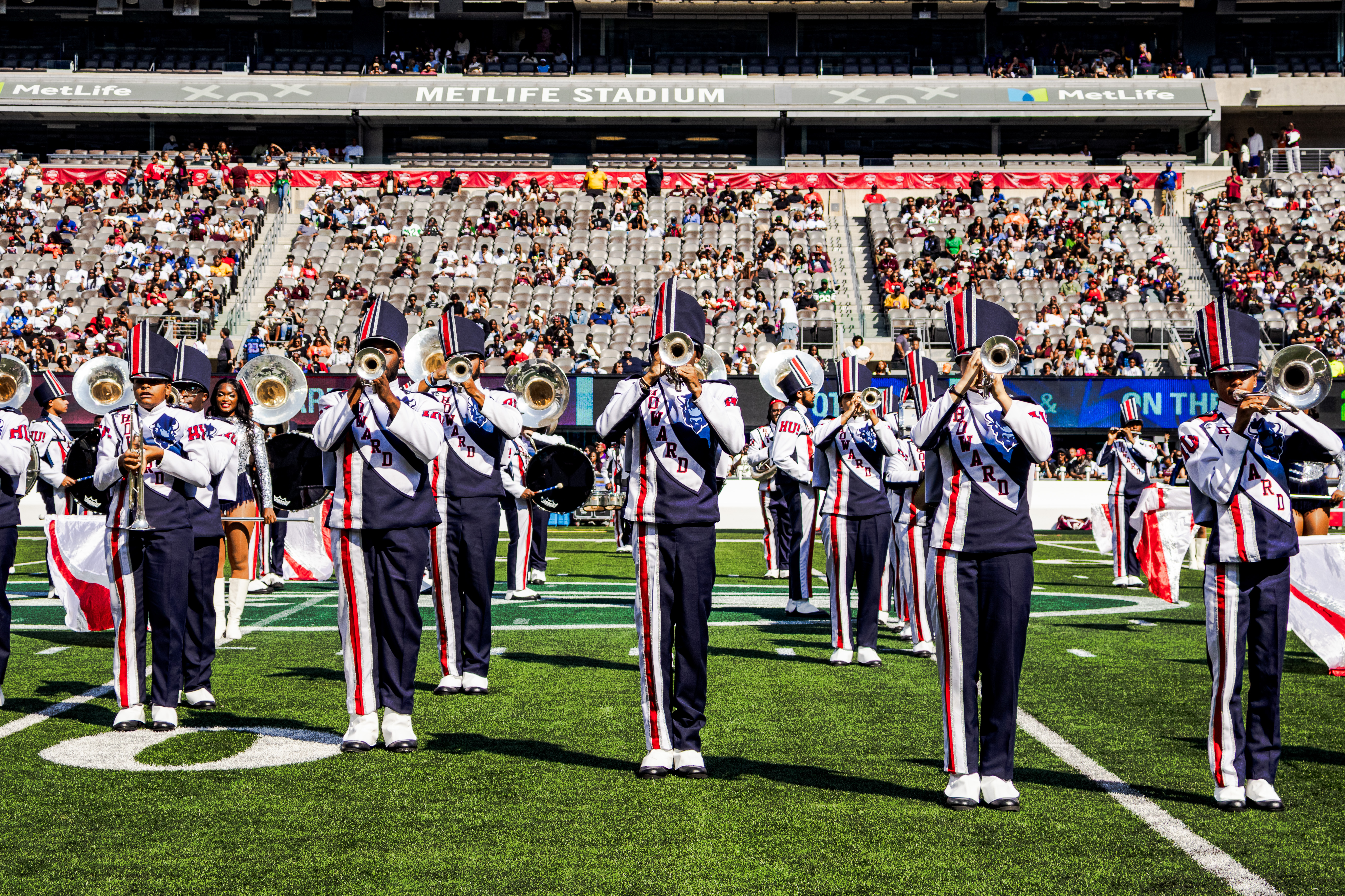 Showtime Band on the Field