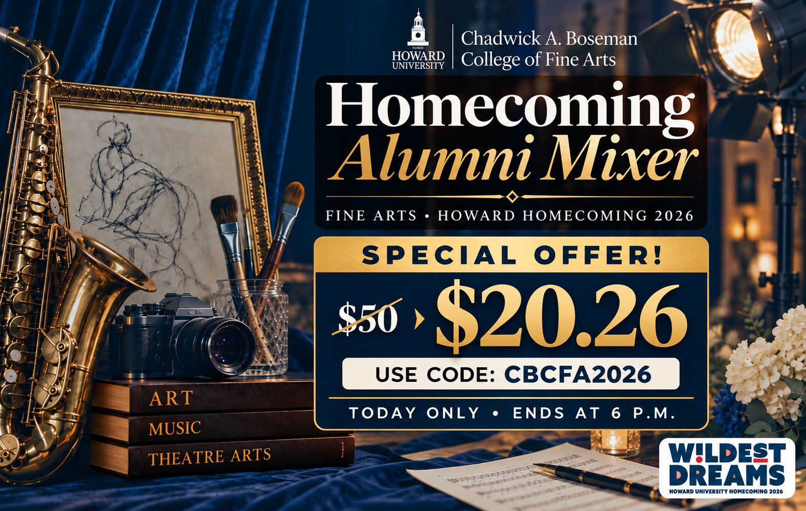 Homecoming Alumni Mixer Discount
