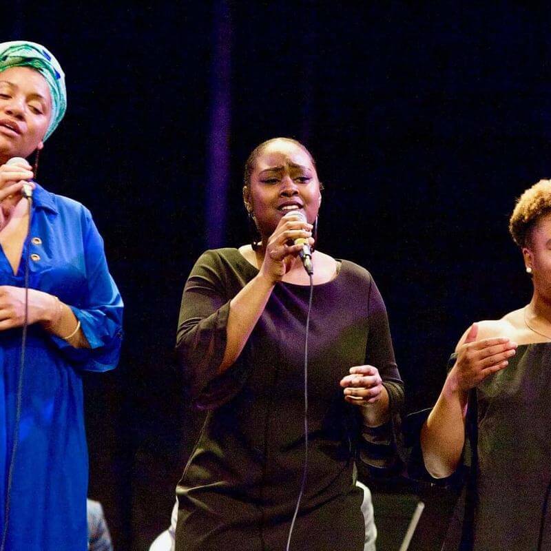 A vocal performance by vocalists from the Department of Music.