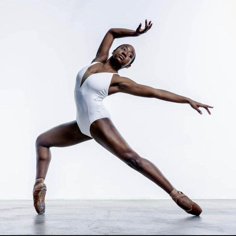 A dancer performing.