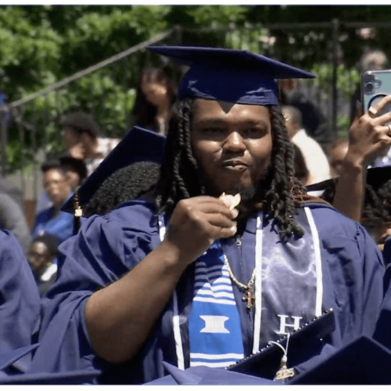 students of the graduating class of 2025, Chadwick A. Boseman College of Fine Arts