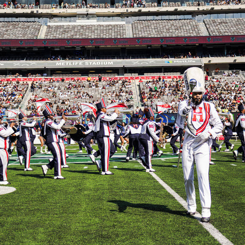 Showtime Band on the Field