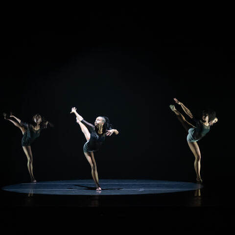 Three Howard University Dance Students