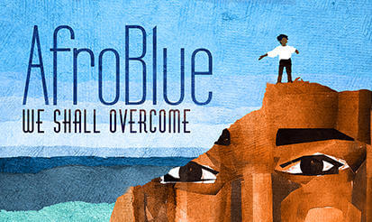 The cover of Afro Blue's "We Shall Overcome".