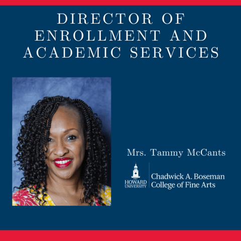 Director of Enrollment and Academic Services Mrs. Tammy McCants