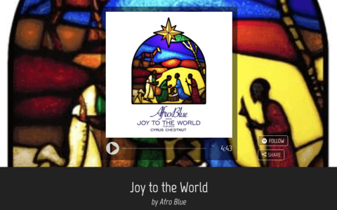 Joy to the world by afro blue