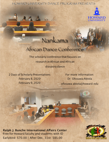 Nankama African Dance Conference 2020