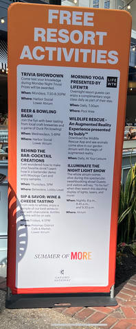Resort Activities