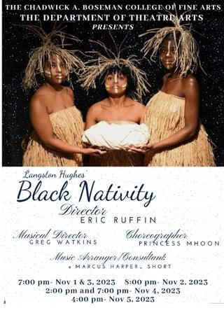 November 1 - 5 - Langston Hughes' Black Nativity | Chadwick A. Boseman ...