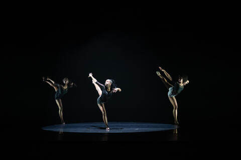 Three Howard University Dance Students