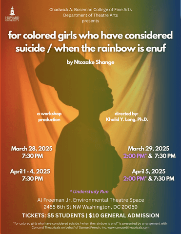 for colored girls who have considered suicide / when the rainbow is enuf