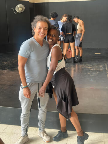 Angela Ingram and Fernando Saenz