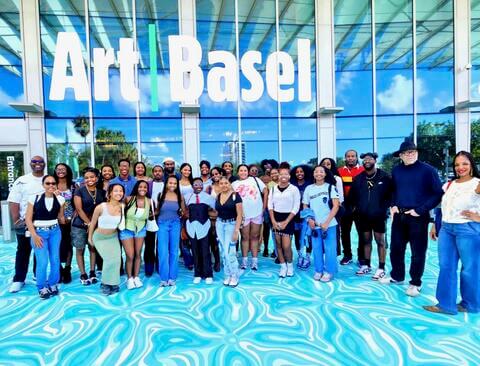 CABCoFA Students at Art Basel