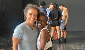 Angela Ingram and Fernando Saenz