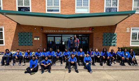 Keith Killgo & Paul Carr with Friendship Public Charter School