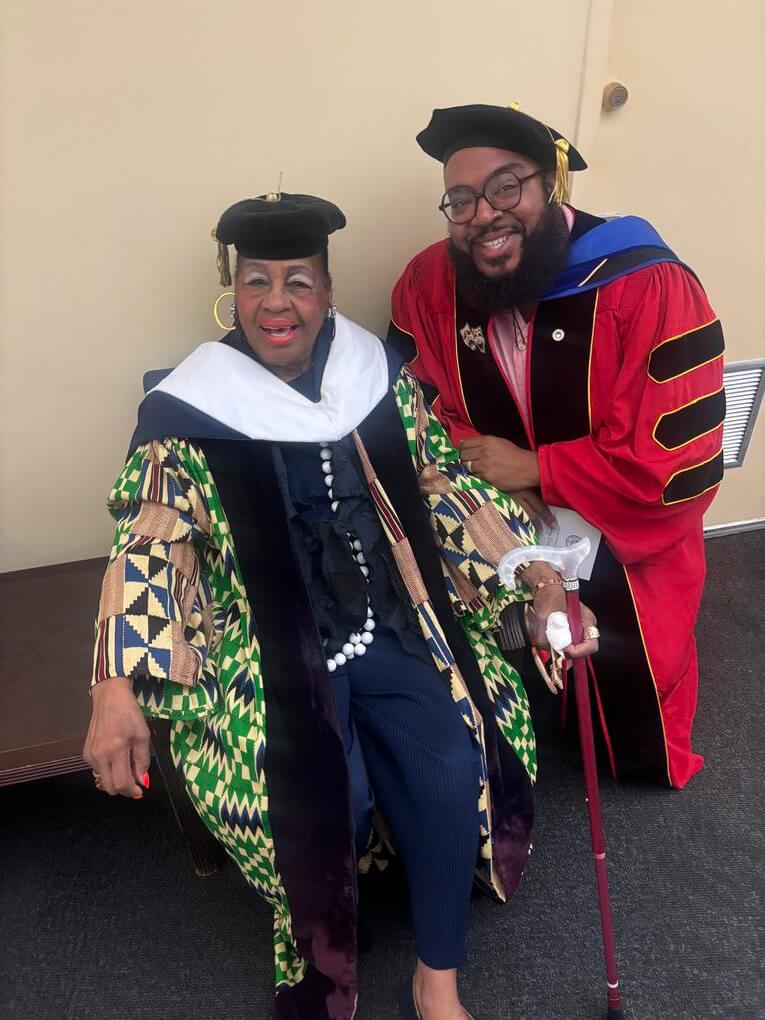 Khalid w/ Dr. Eleanor Traylor