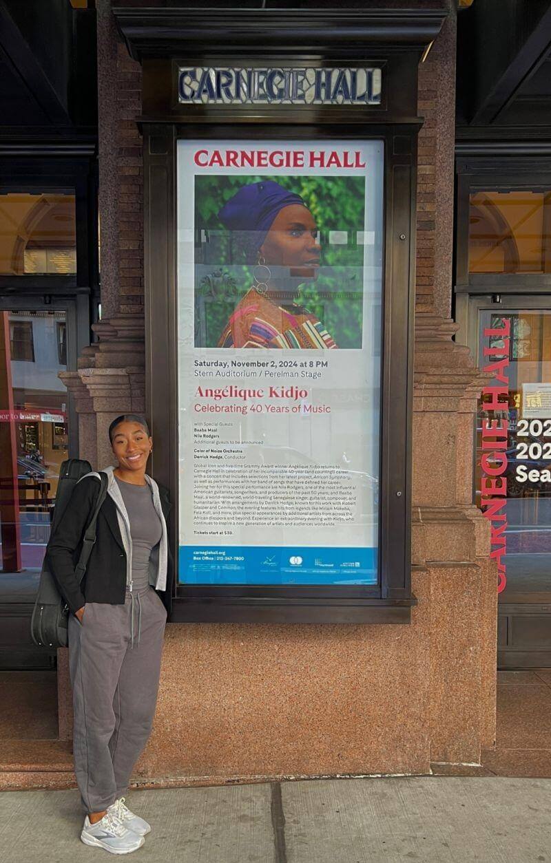 Clarke at Carnegie Hall