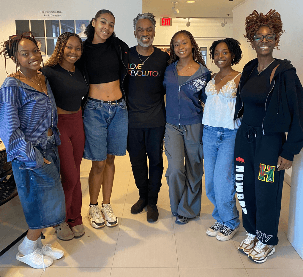 Desmond Richardson Rehearsal at TWB with HU 