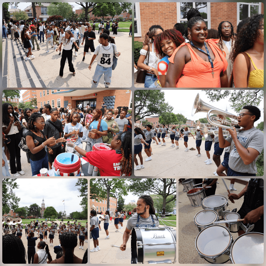 New Student Orientation Collage