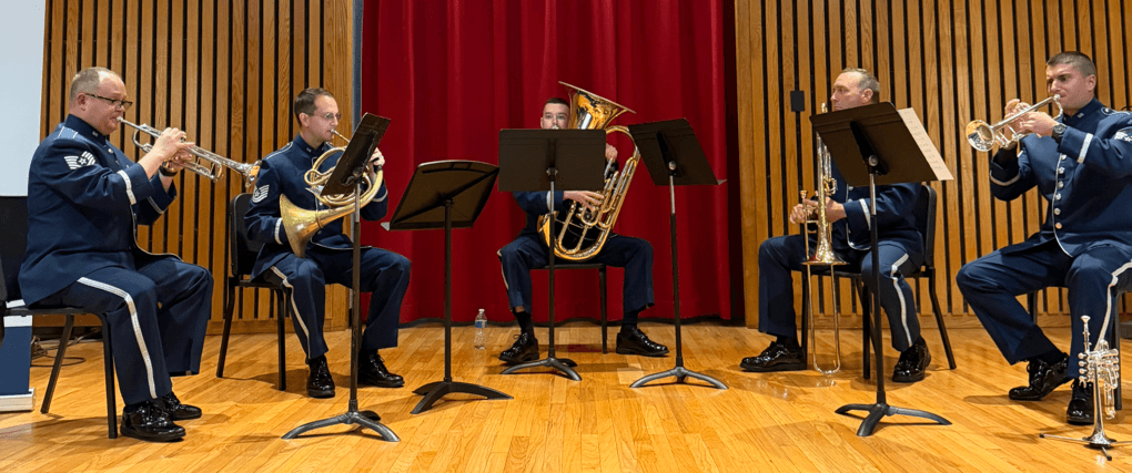 The United States Air Force Band Ceremonial Brass Quintet